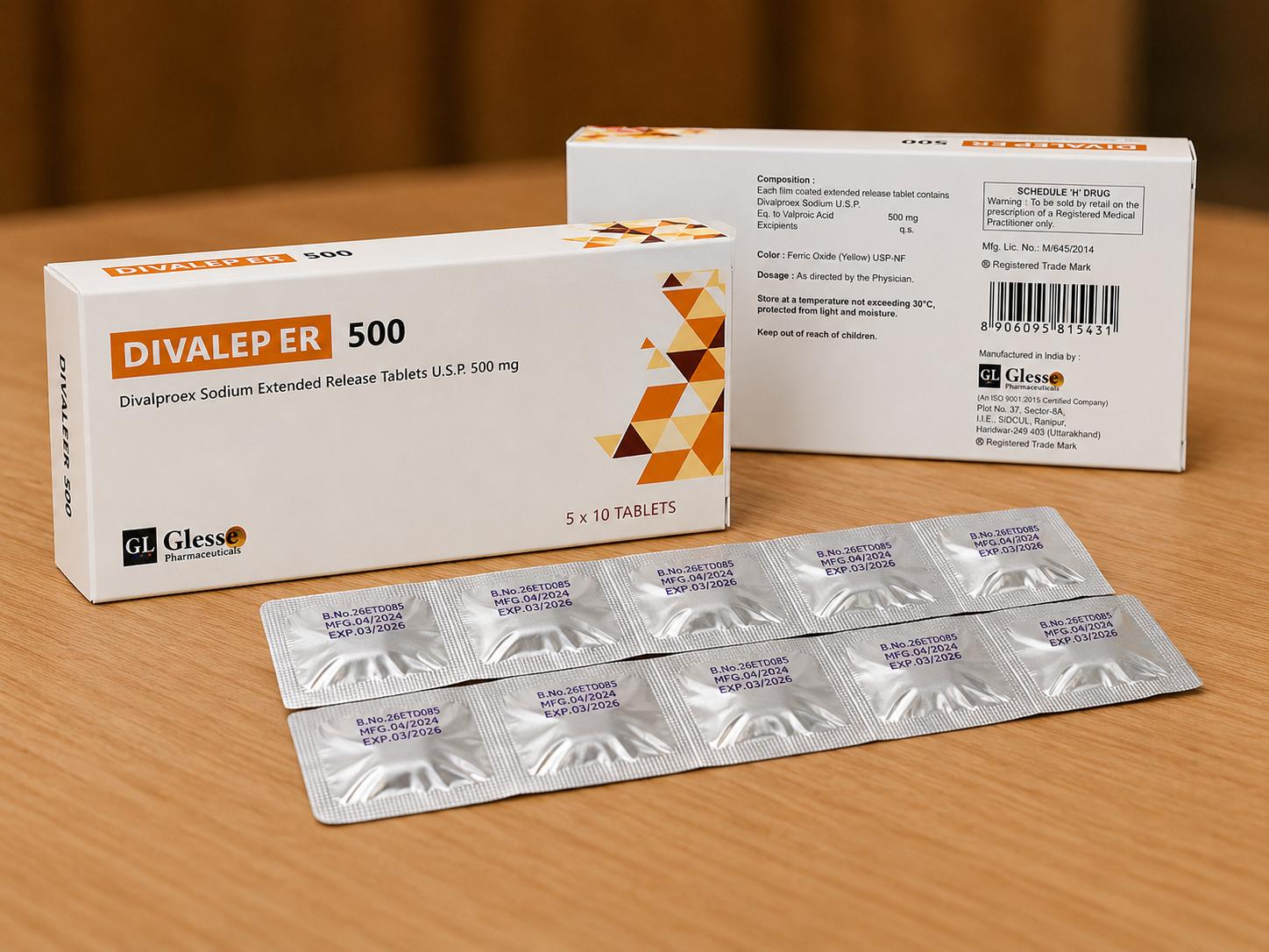 Divalproex Sodium 500mg