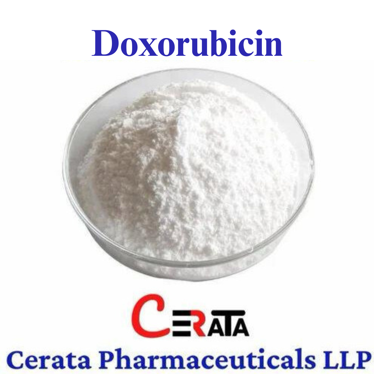 Doxorubicin API | 100% Pure | CAS Number: 23214-92-8 | Grade: IP/BP/USP