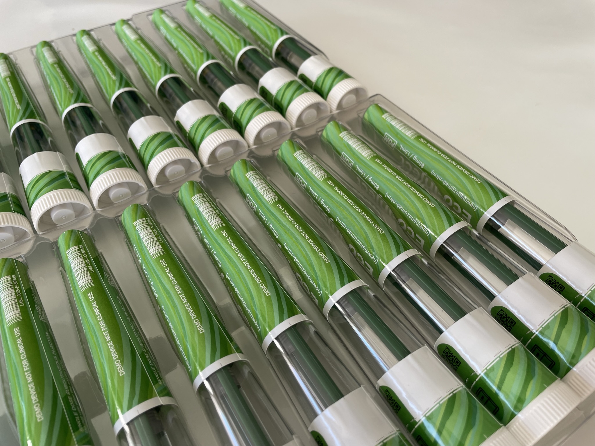 Eco-inject - devices for clinical testing