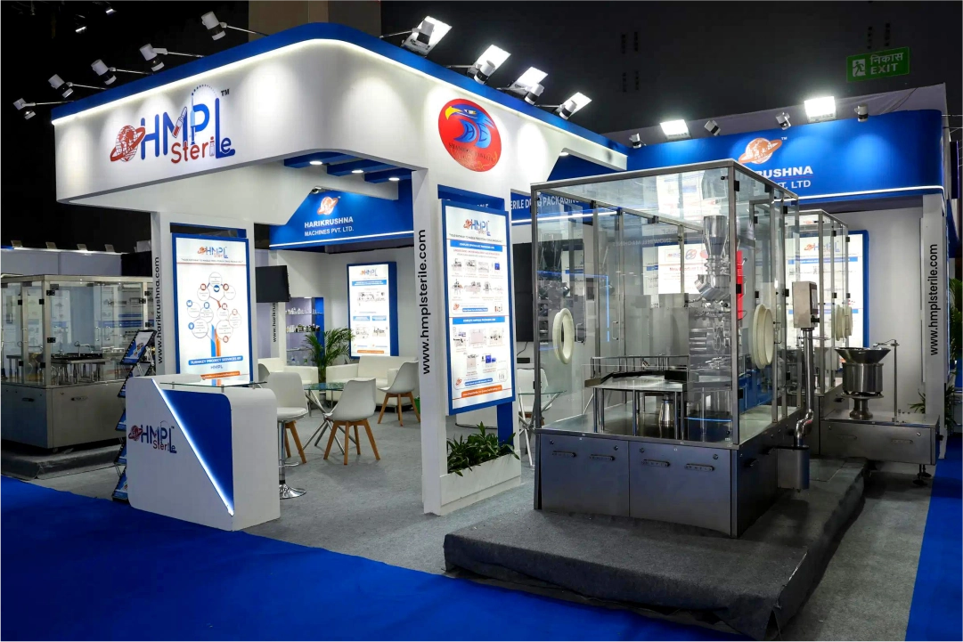 Experience Cutting-Edge Pharma Machinery with HMPL Sterile Hall-6 Stand-D2