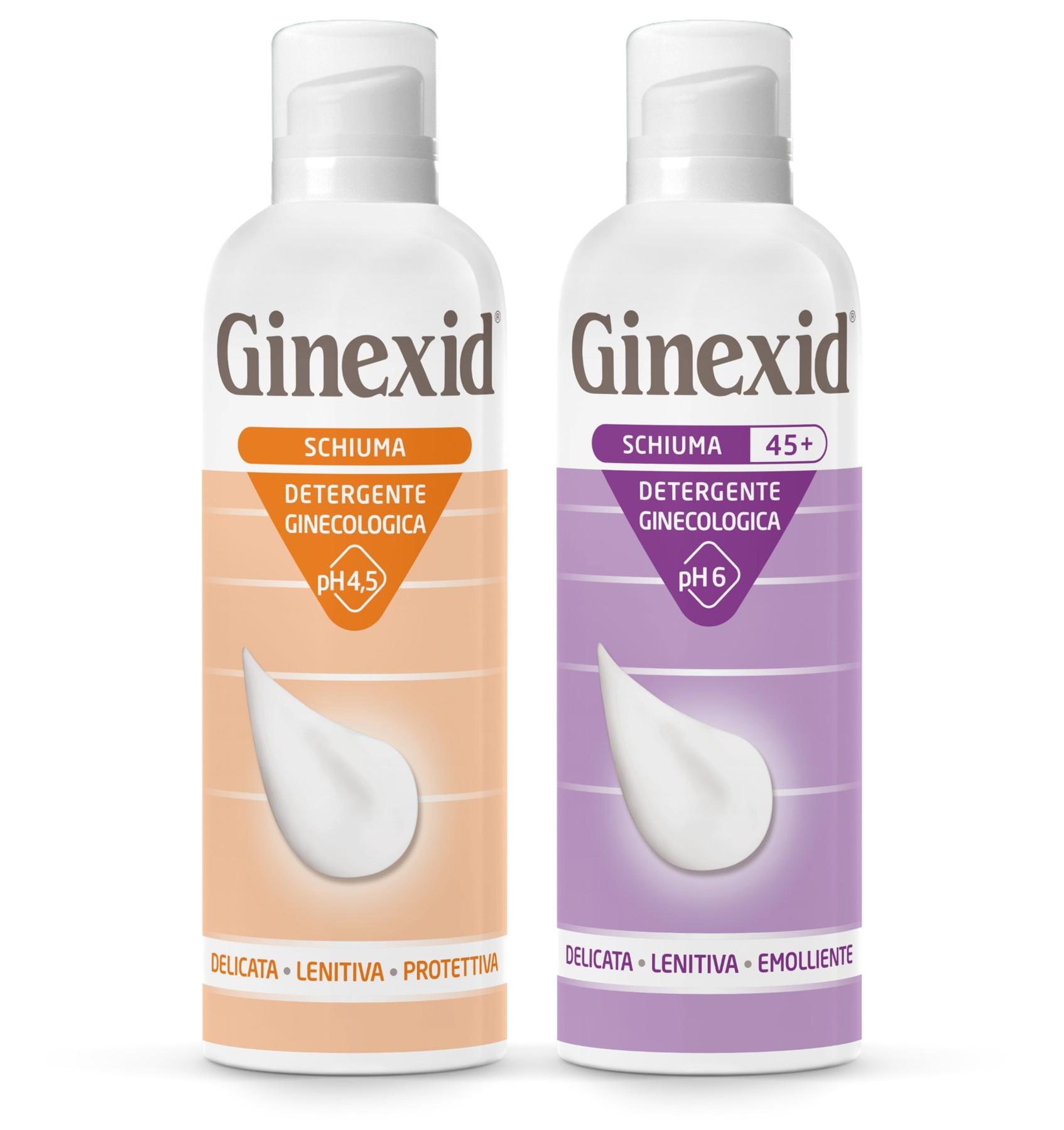 Ginexid Line: Intimate cleansing foams