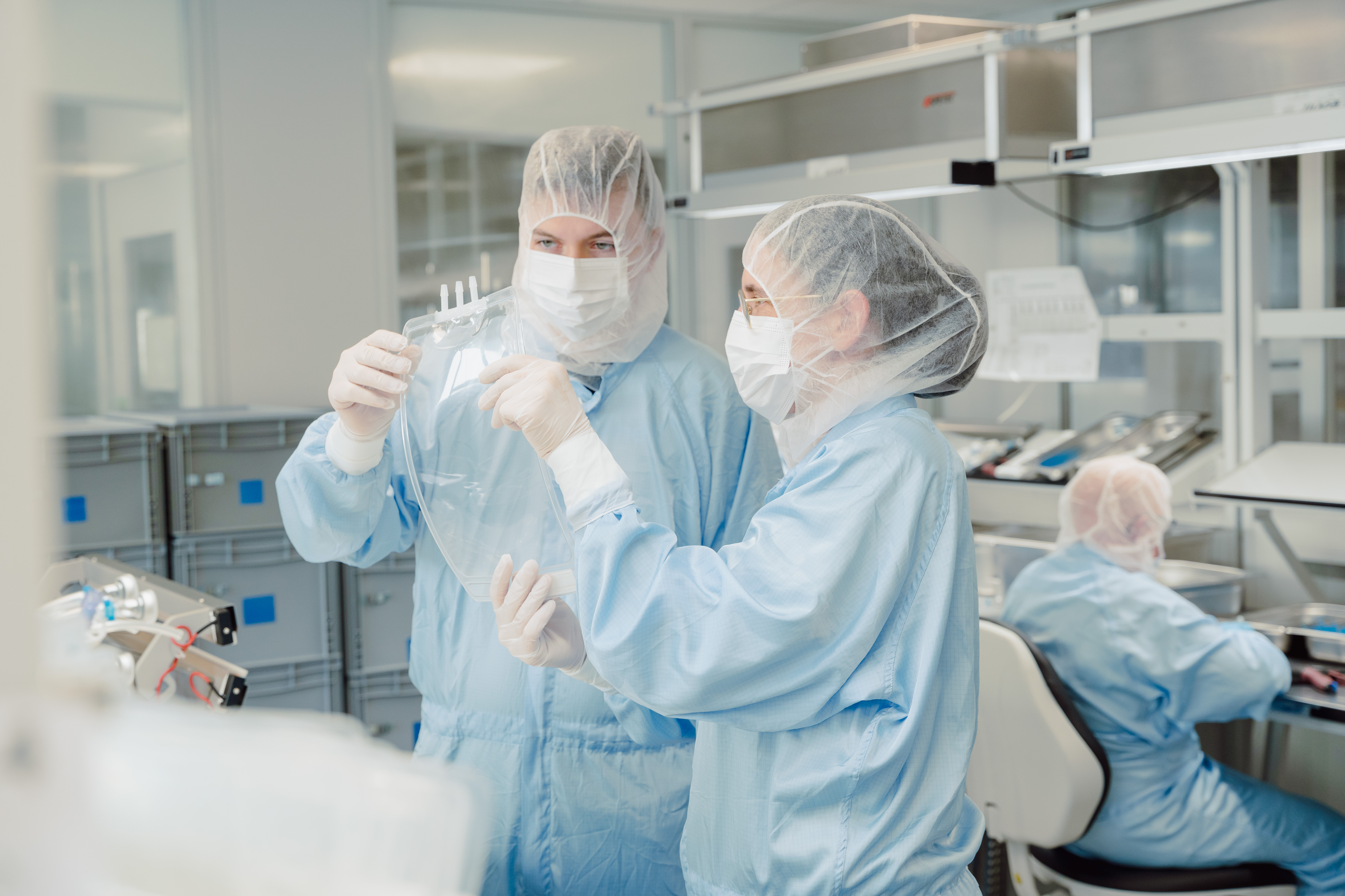 Highest quality standards in ISO 7 classified cleanrooms