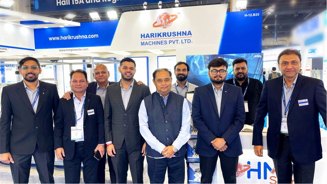 HMPL Sterile Team at CPHI & PMEC India 2025 at Delhi NCR, India