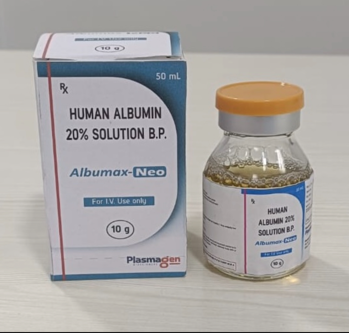 Human Albumin 20% 50ML B.P (Albumax-Neo)