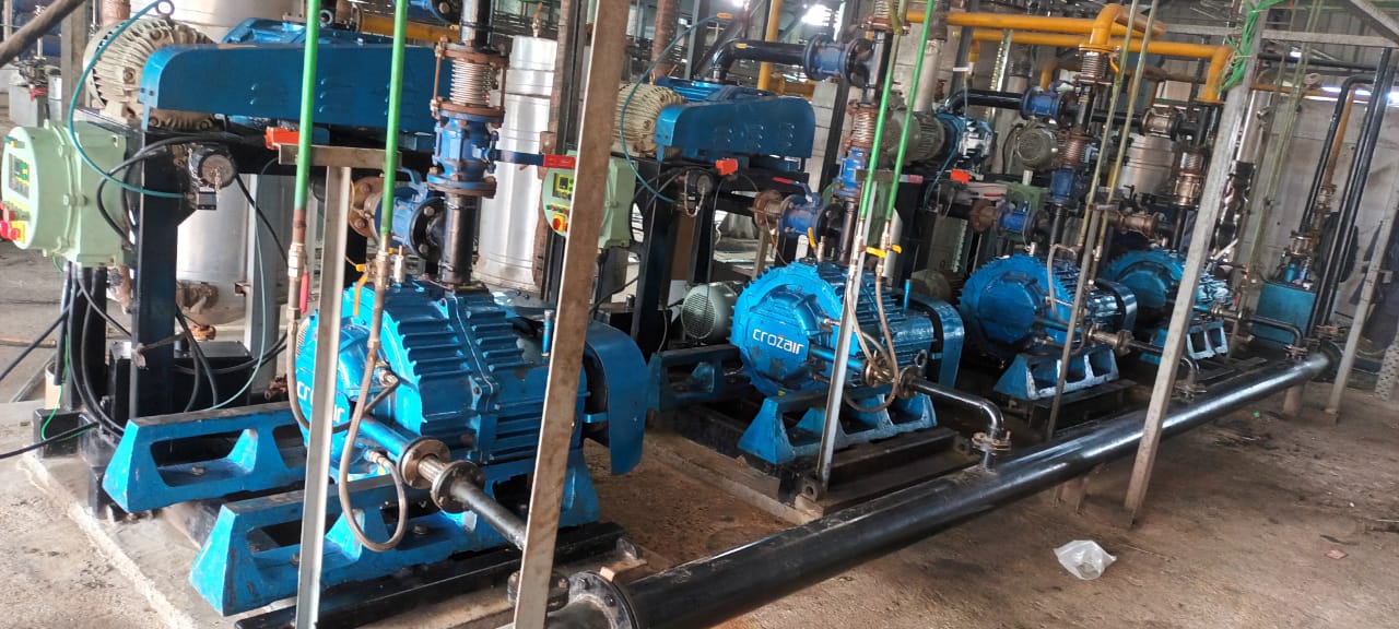 HVHD Systems working in  plant