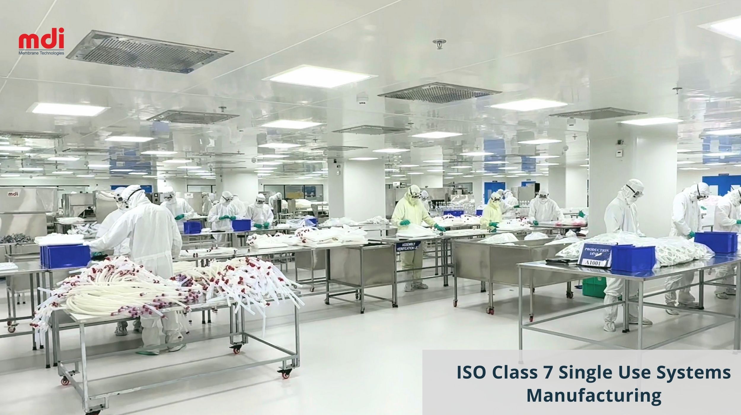 ISO Class 7 Single Use Systems Manufacturing