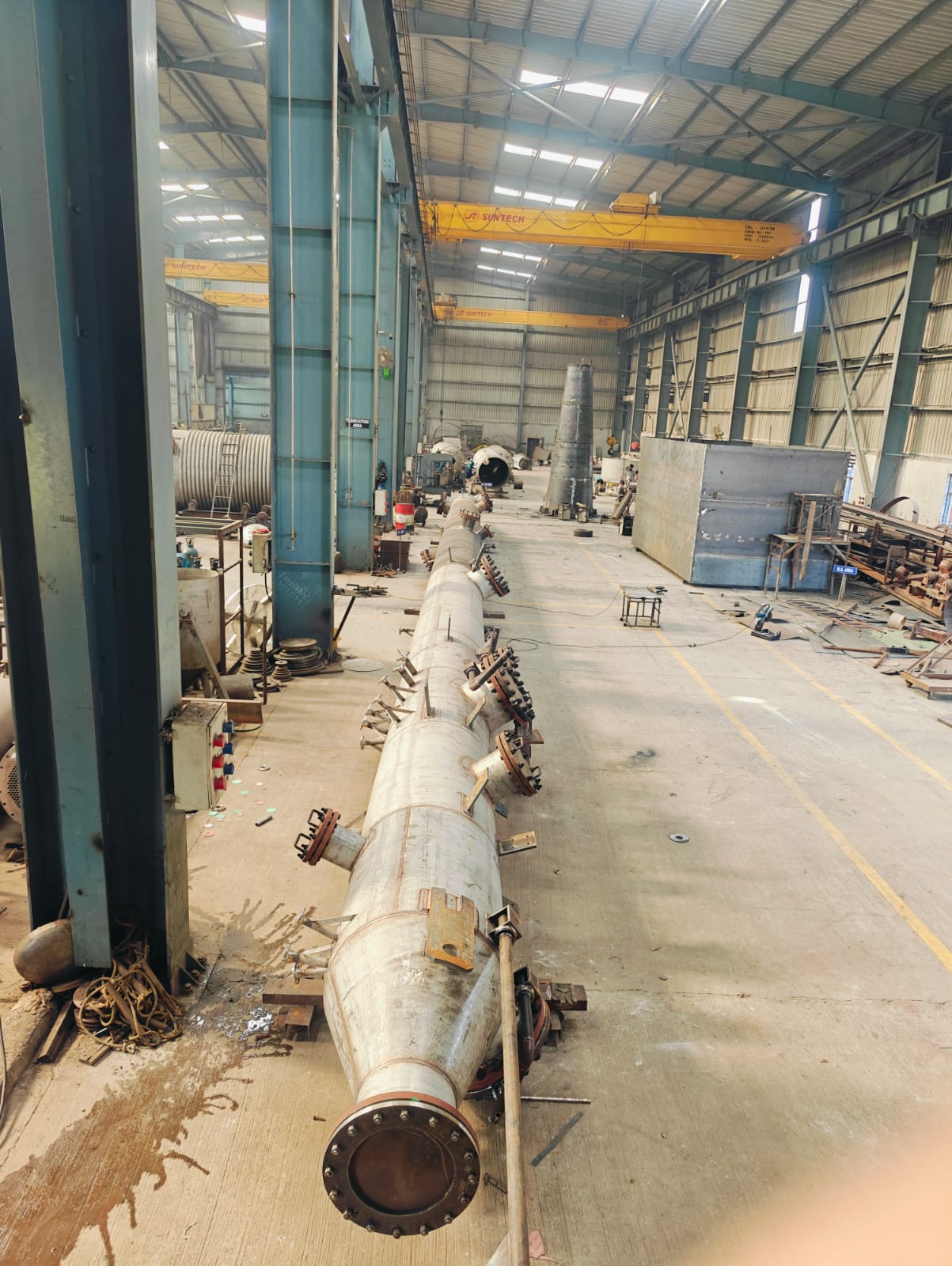 MAGTECH -COLUMN INSIDE FACTORY