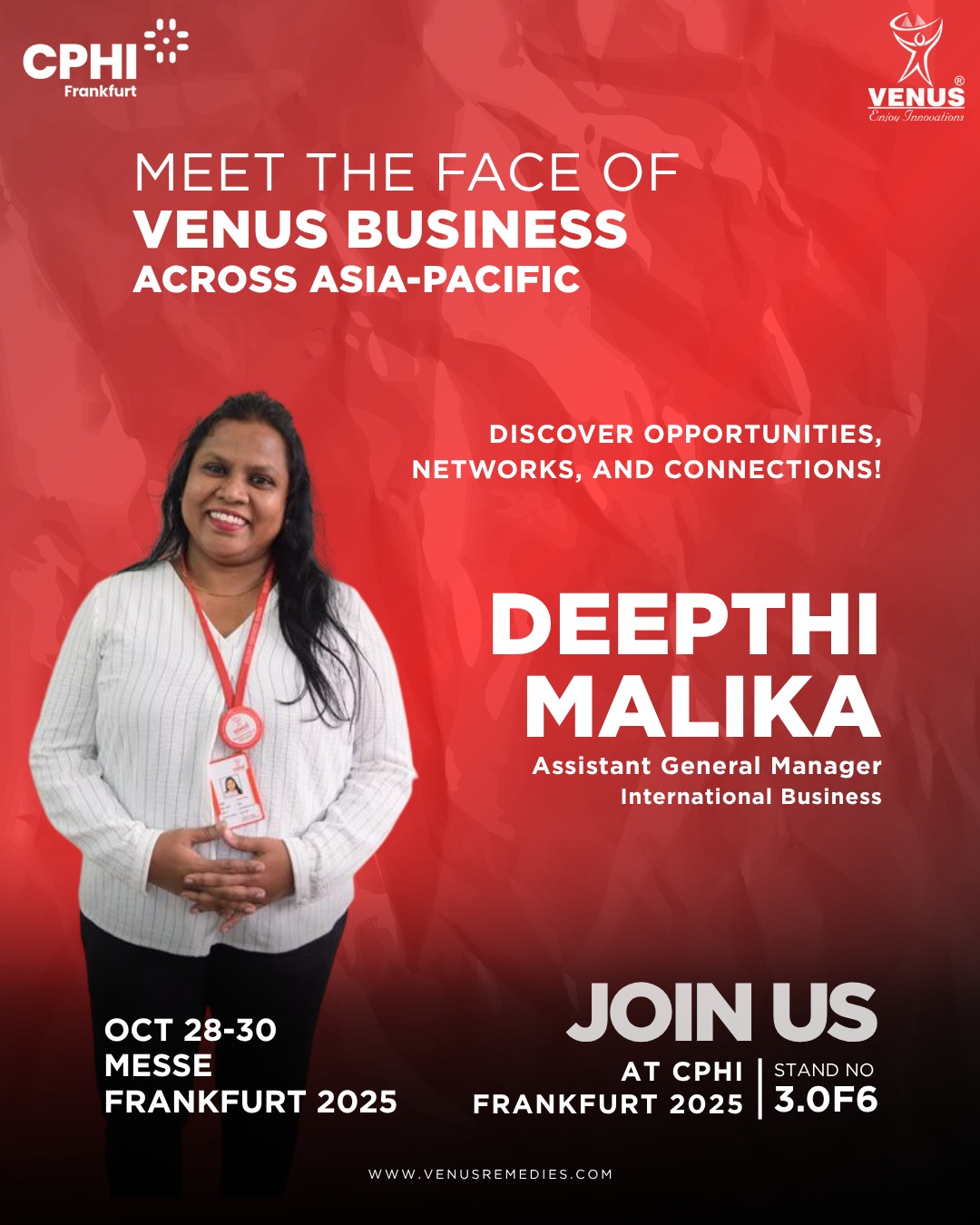 Meet the Face of Venus Business Across Asia Pacific Region