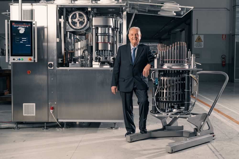 Mr. Ernesto Gamberini, founder of MG2
