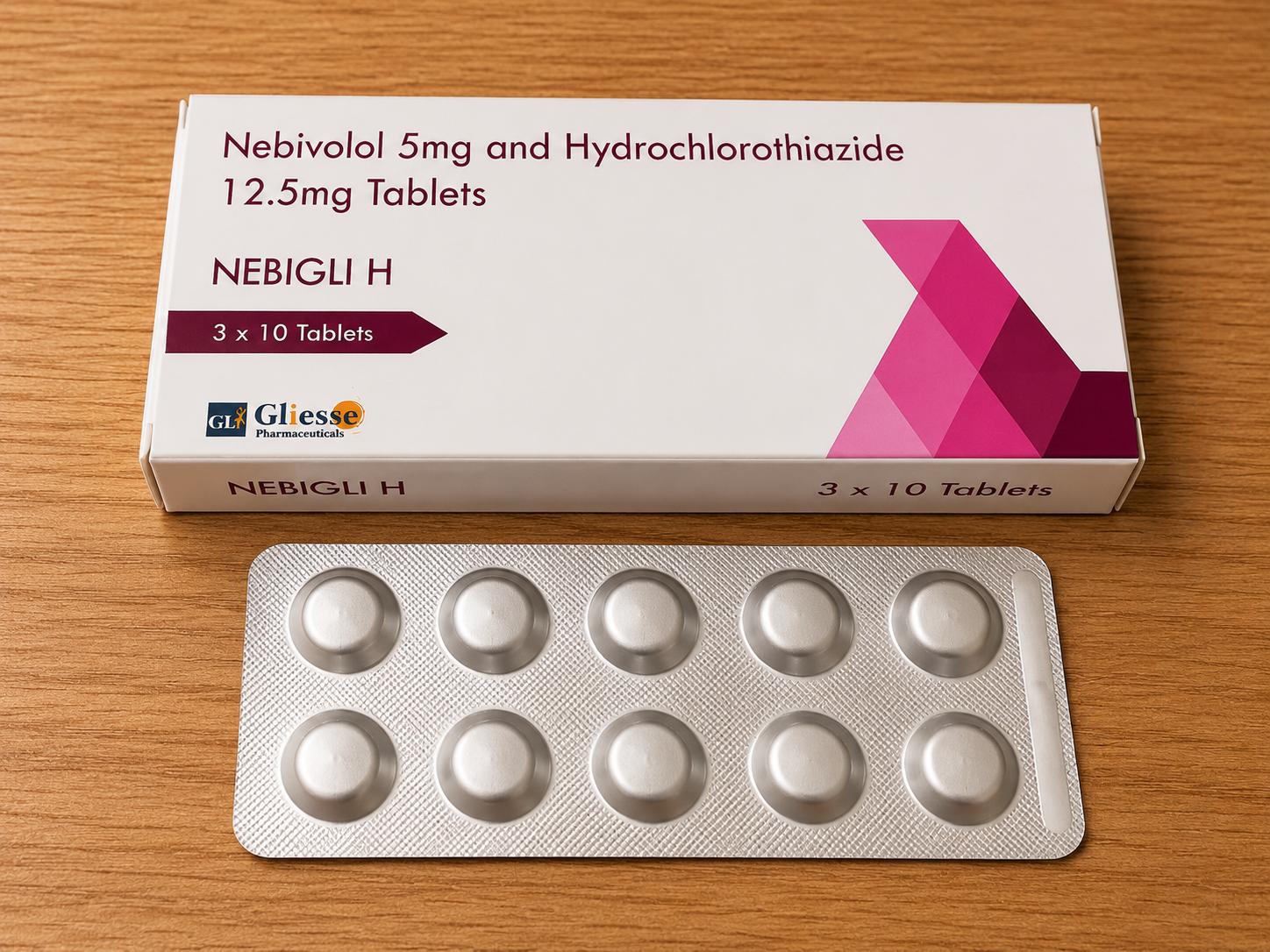 Nebivolol + Hydrochlorthiazide