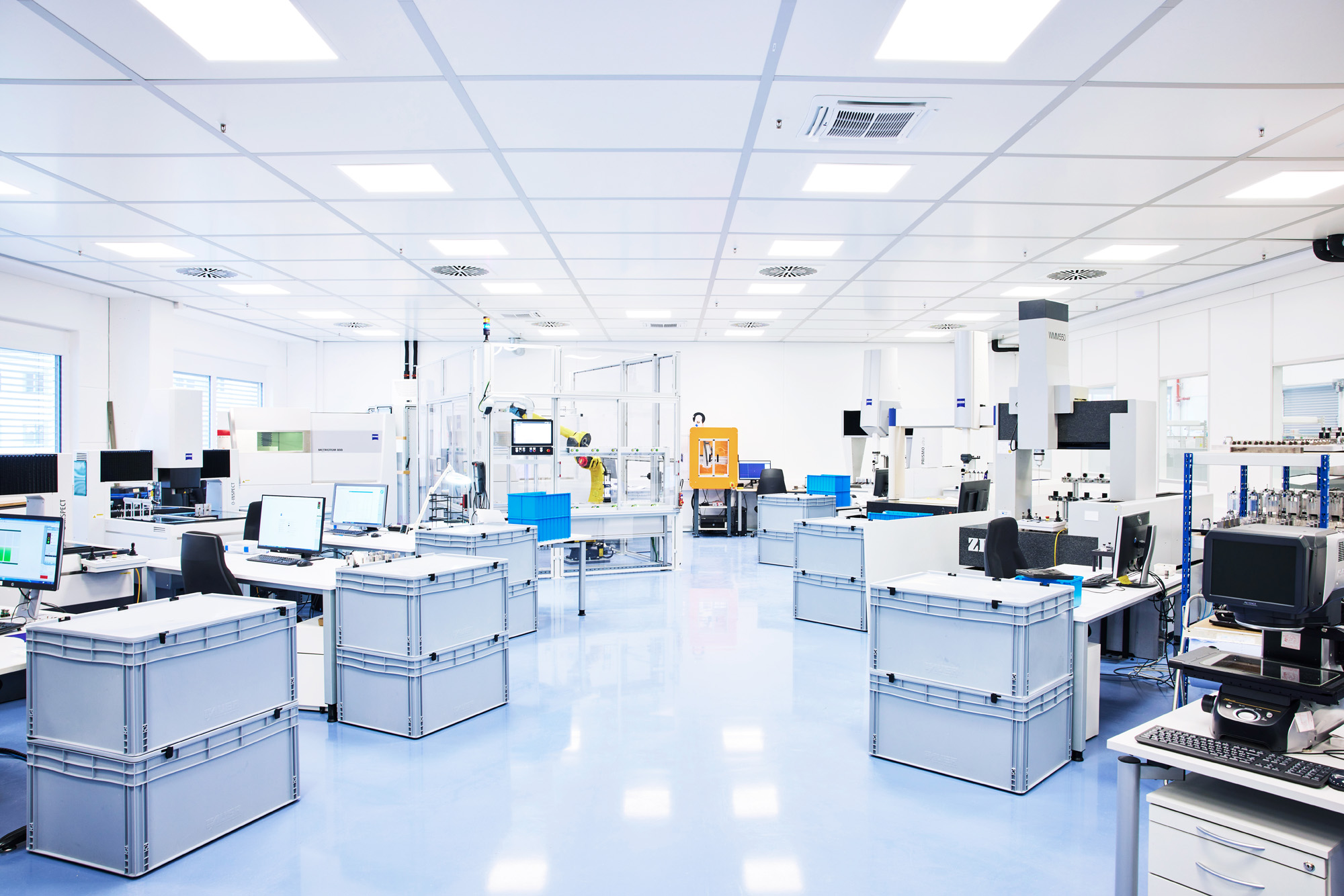 Optical and tactile mesurement technology and computer tomography