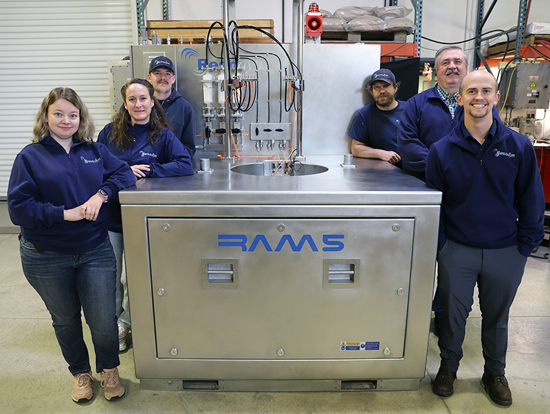 Part of the design and manufacturing crew with a RAM5.