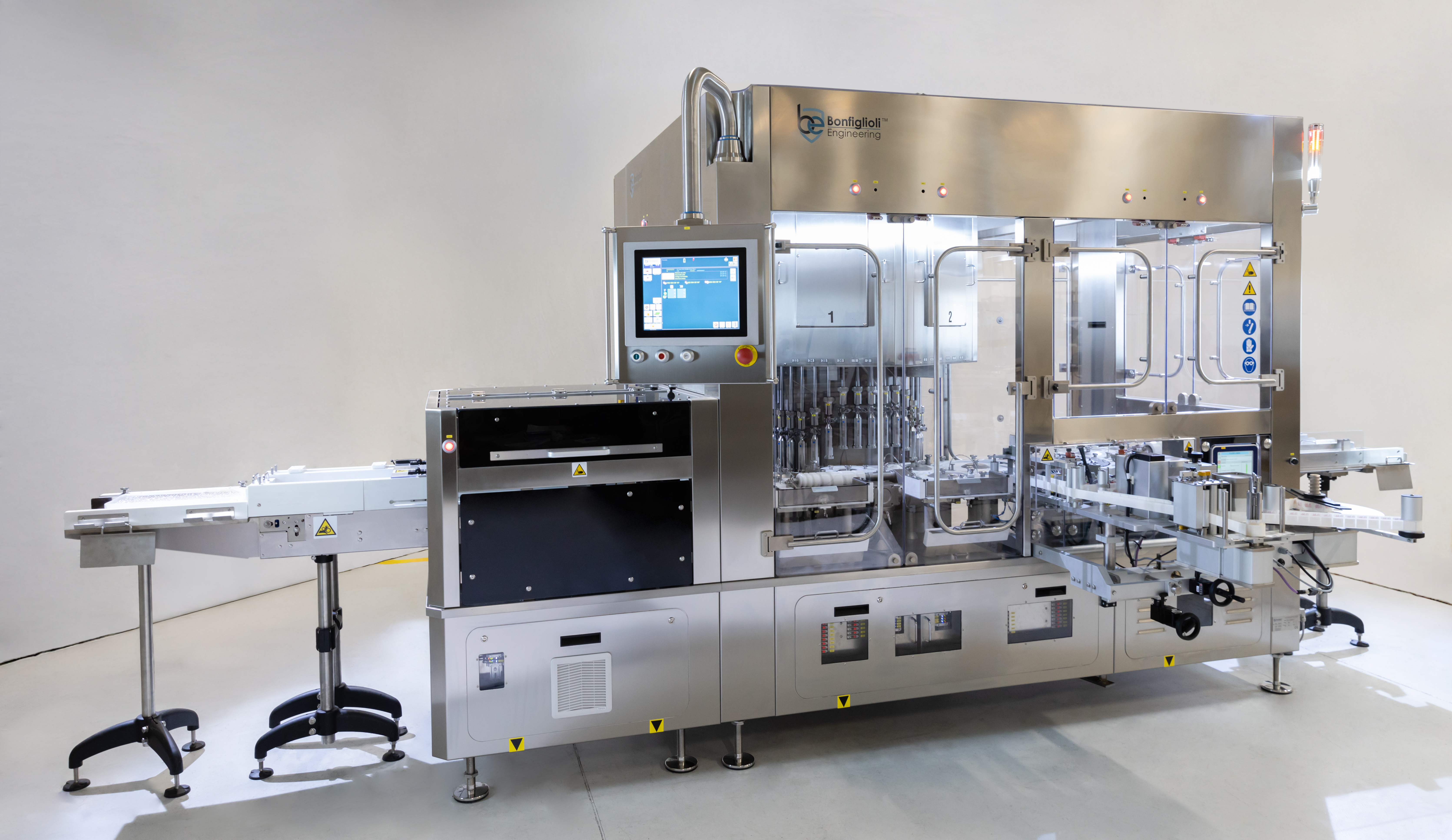 Pharmaceutical Packaging Inspection: Combining AVI, Leak Detection, and Labeling in One System