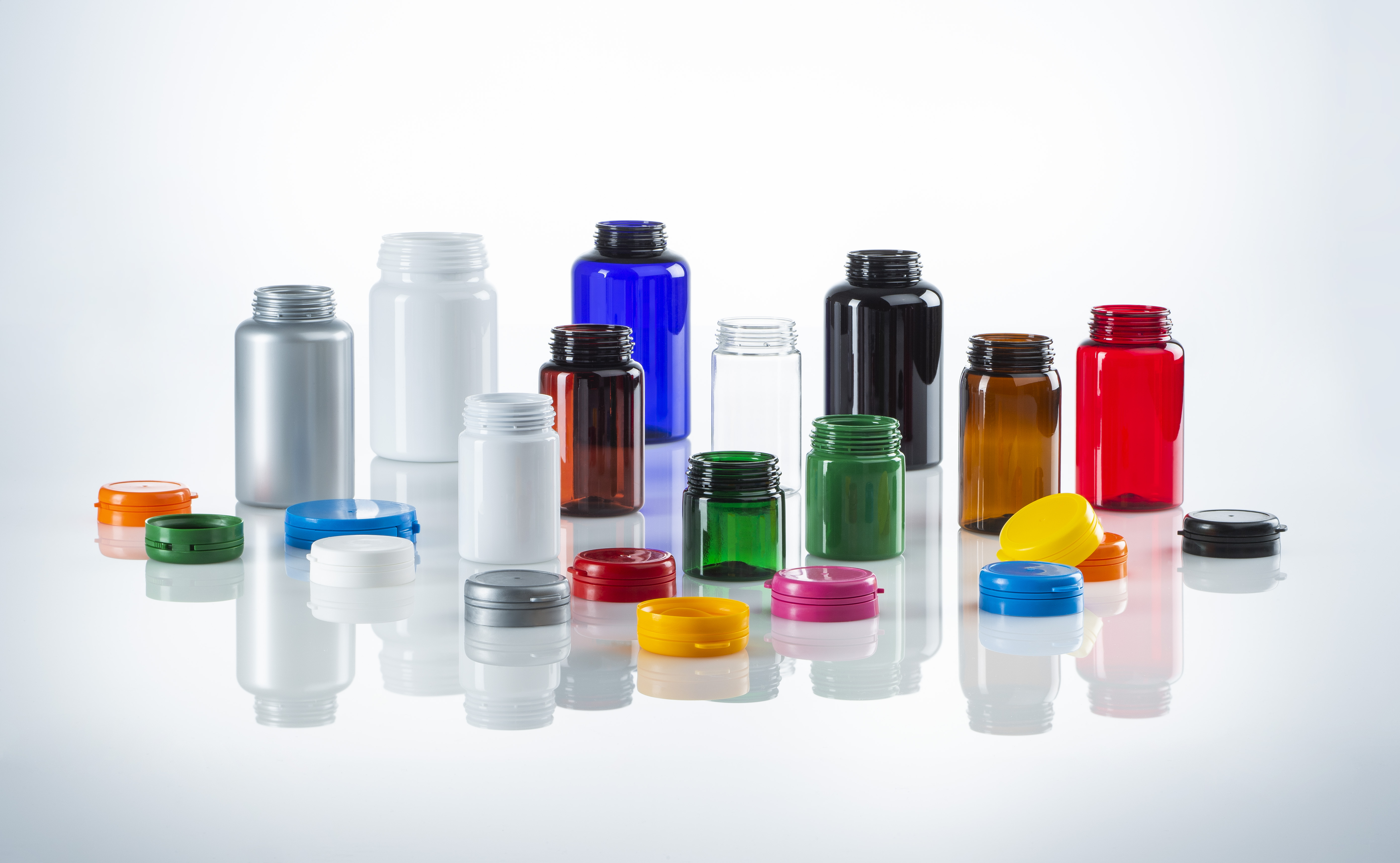 pill boxes in PET and R-PET