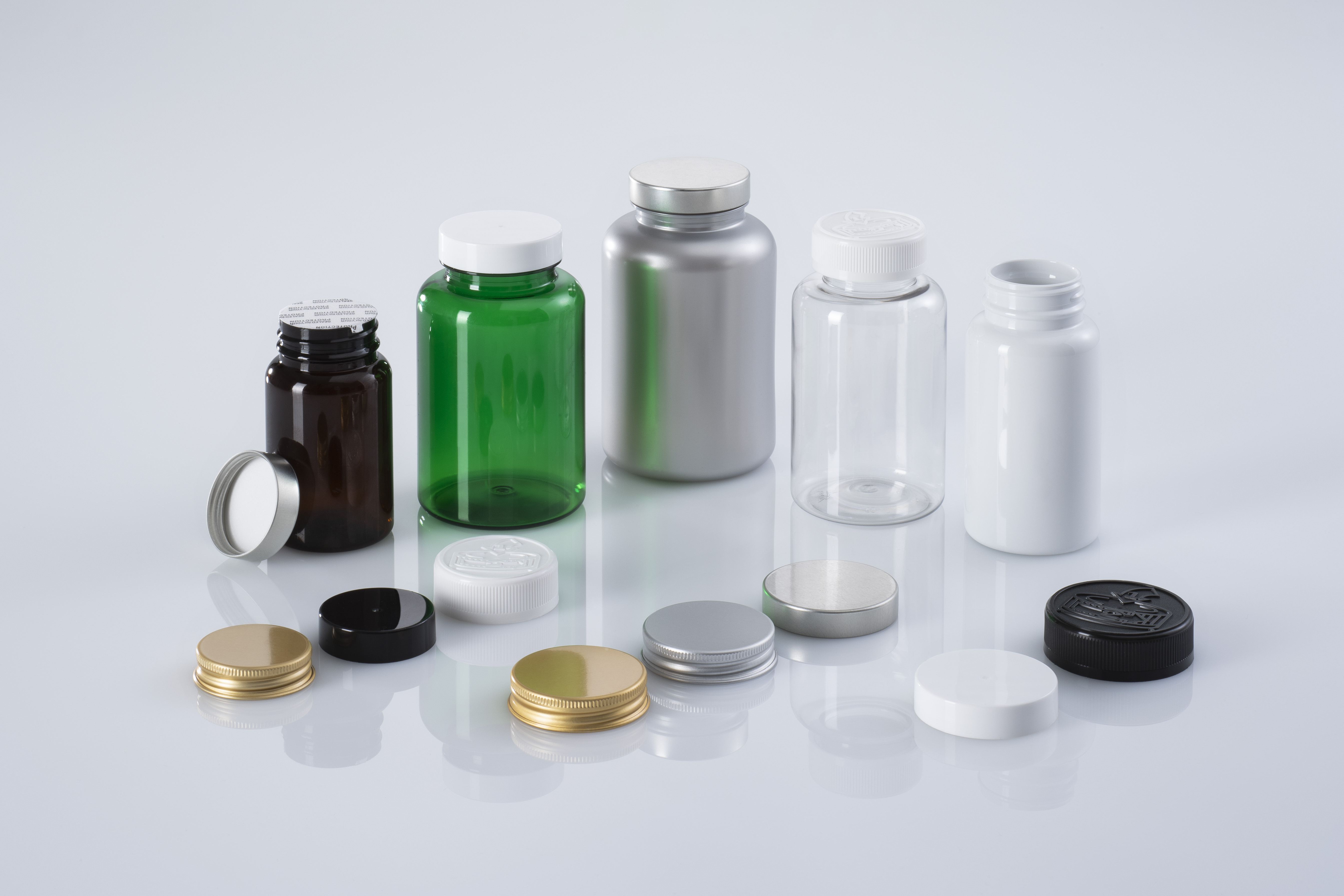 pill boxes in PET and R-PET