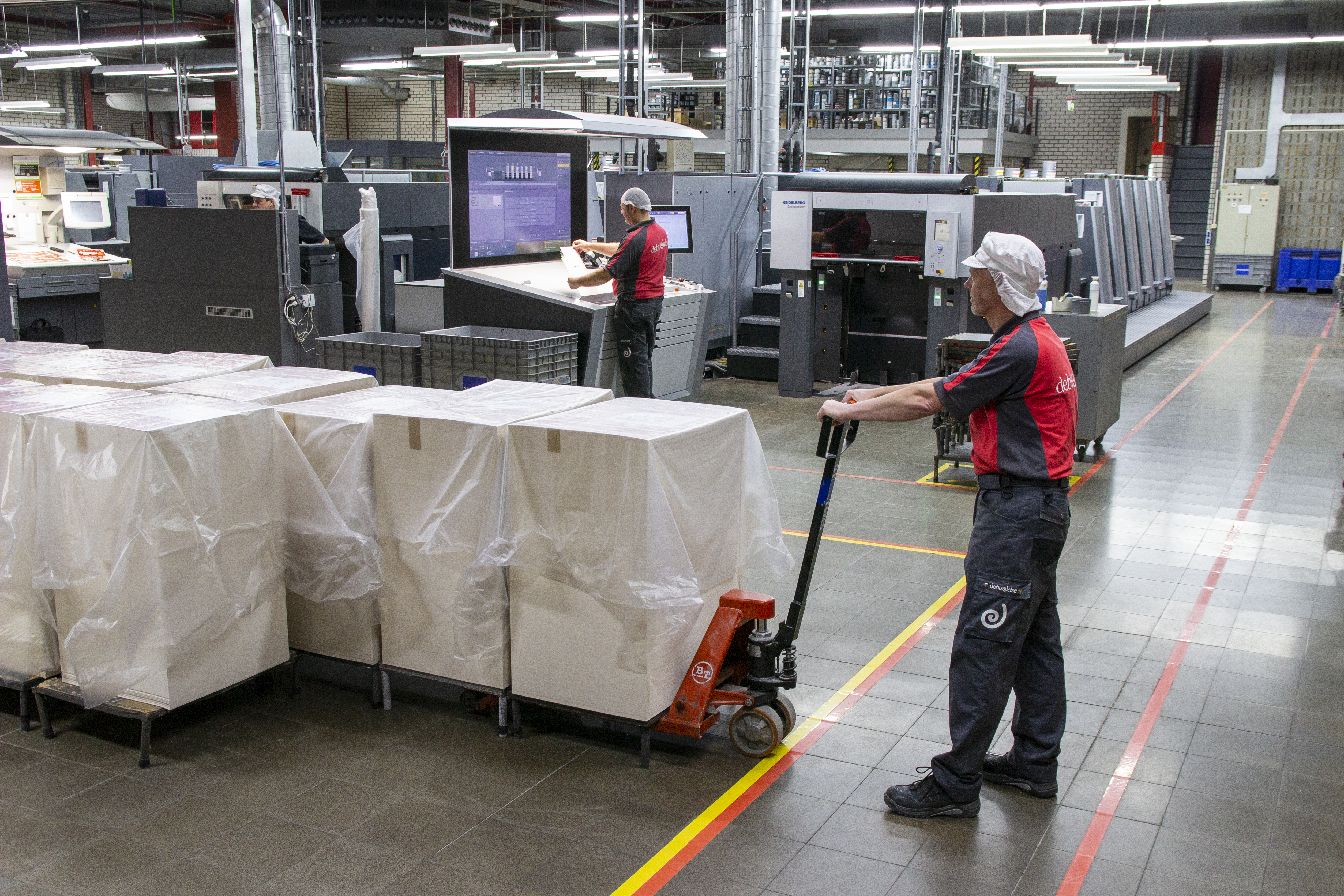 Printproduction offset healthcare packaging