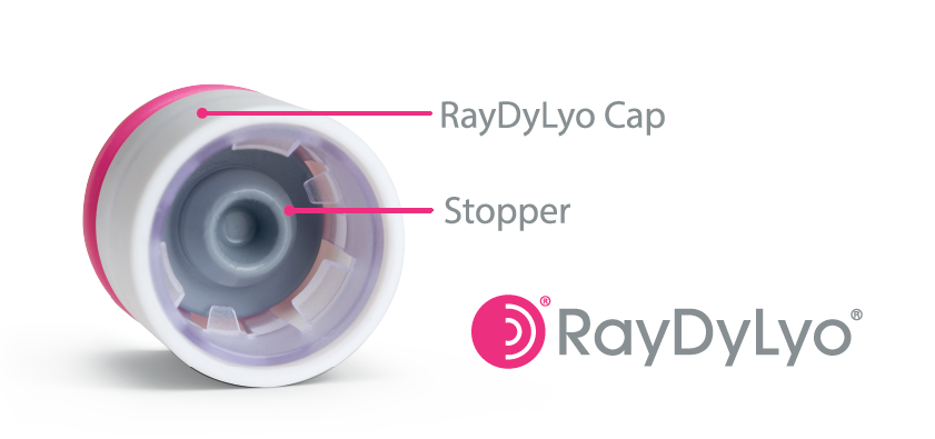 RAYDYLYO® COMBINED SYTEM CAP WITH STOPPER