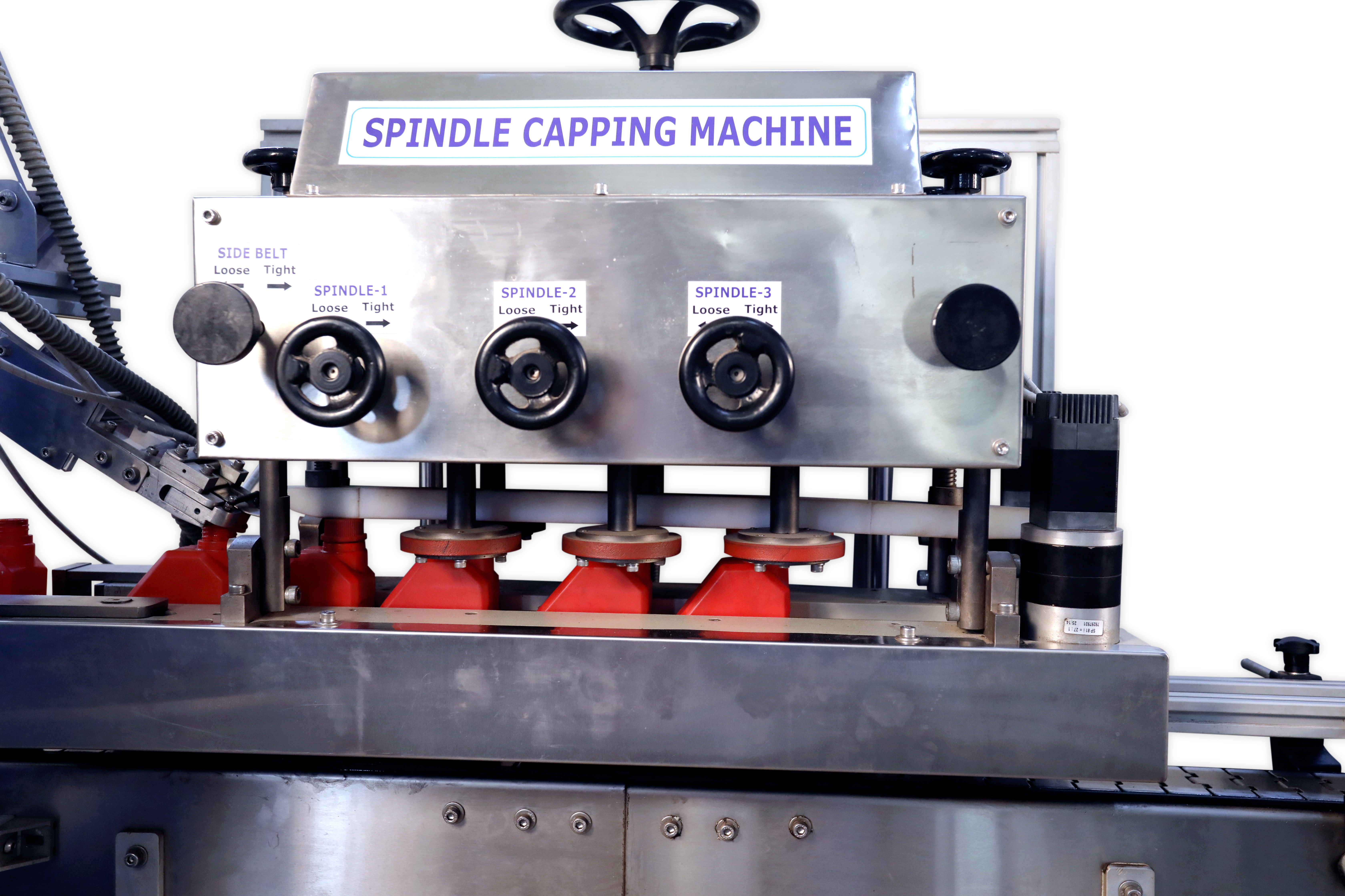 RE-TORQUEER / SPINDLE CAPPING MACHINE