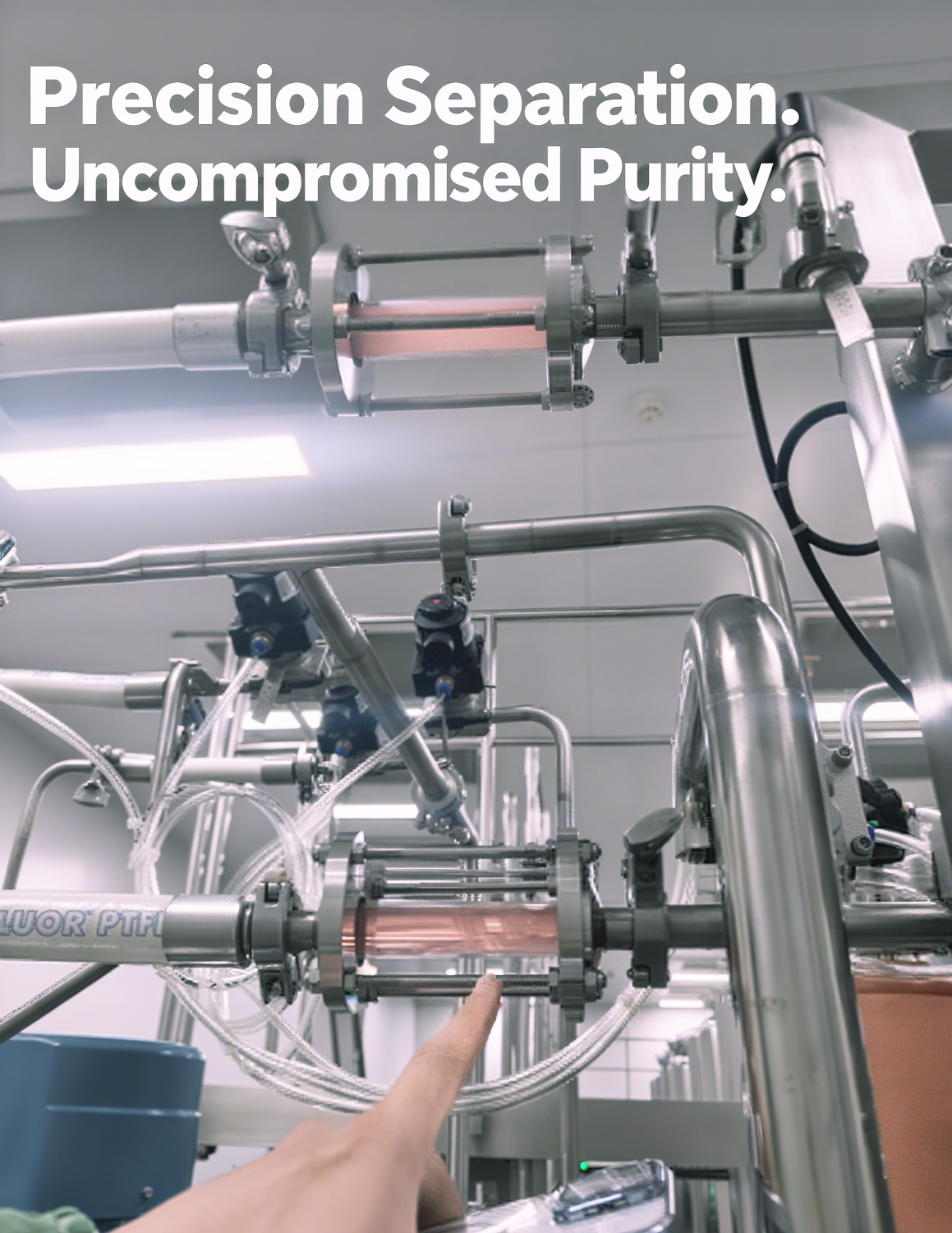Sight glass of centrifuges