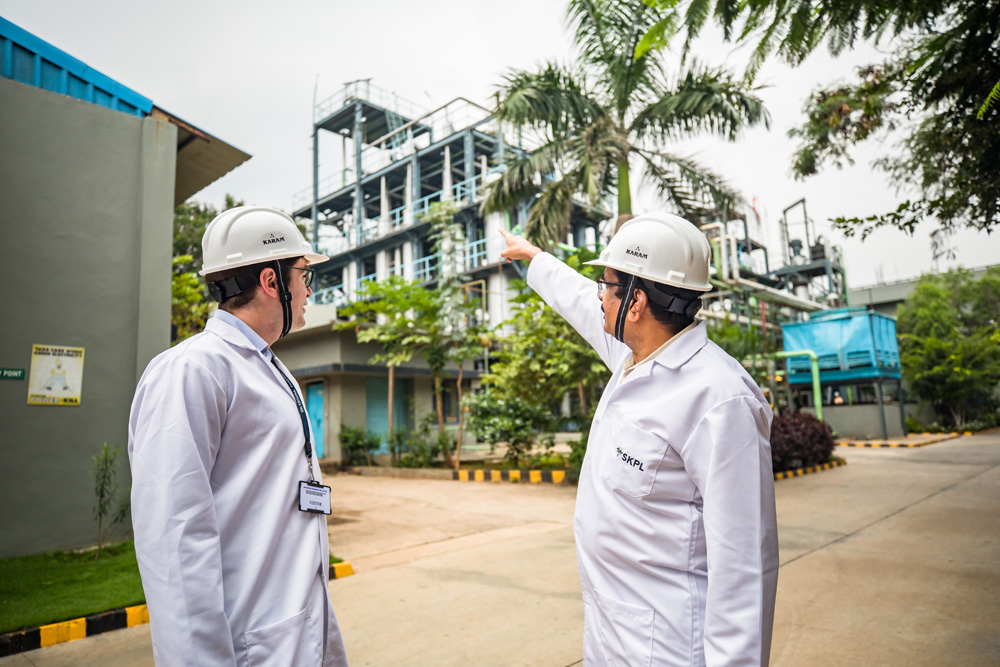 Site visit at Shamshabad