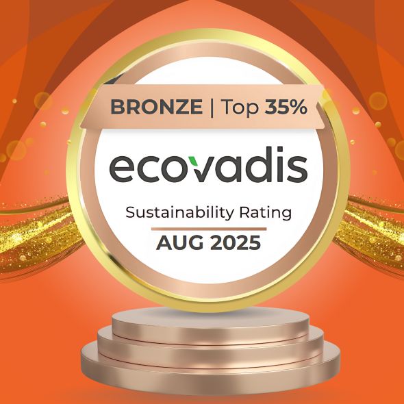 Sustainability Recognition: EcoVadis Bronze Medal Recognition