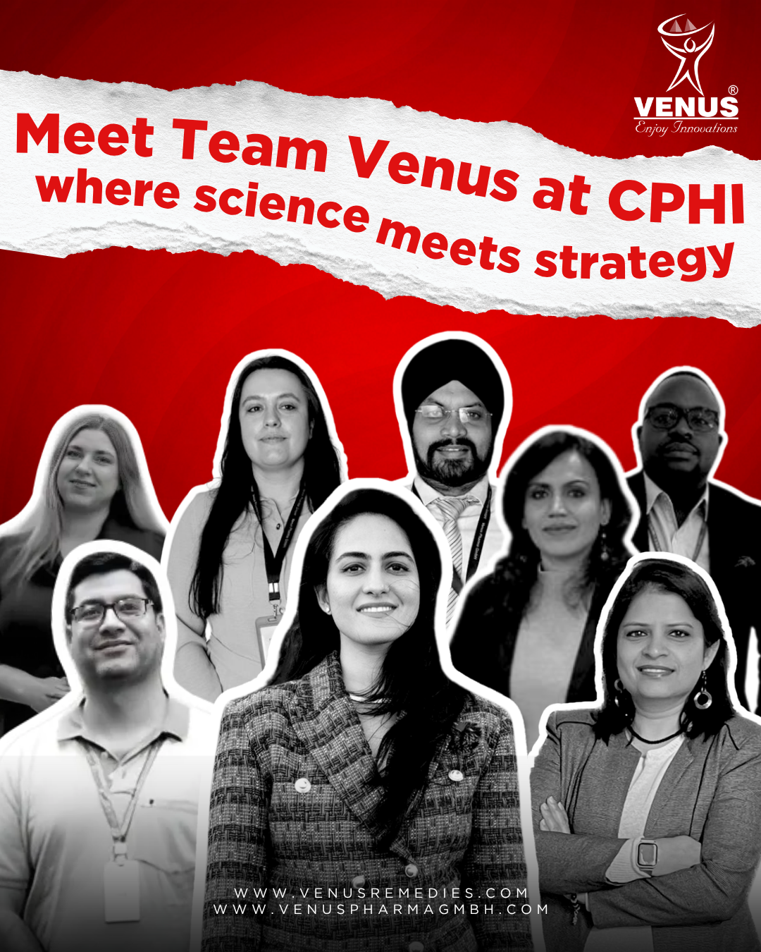 The journey to CPHI 2025 has officially begun — and Team Venus is at the forefront of it.