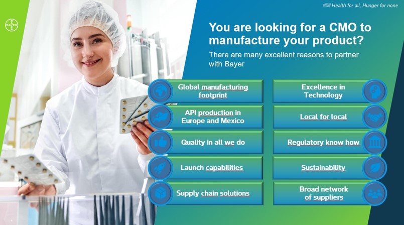 There are many excellent reasons to partner with Bayer