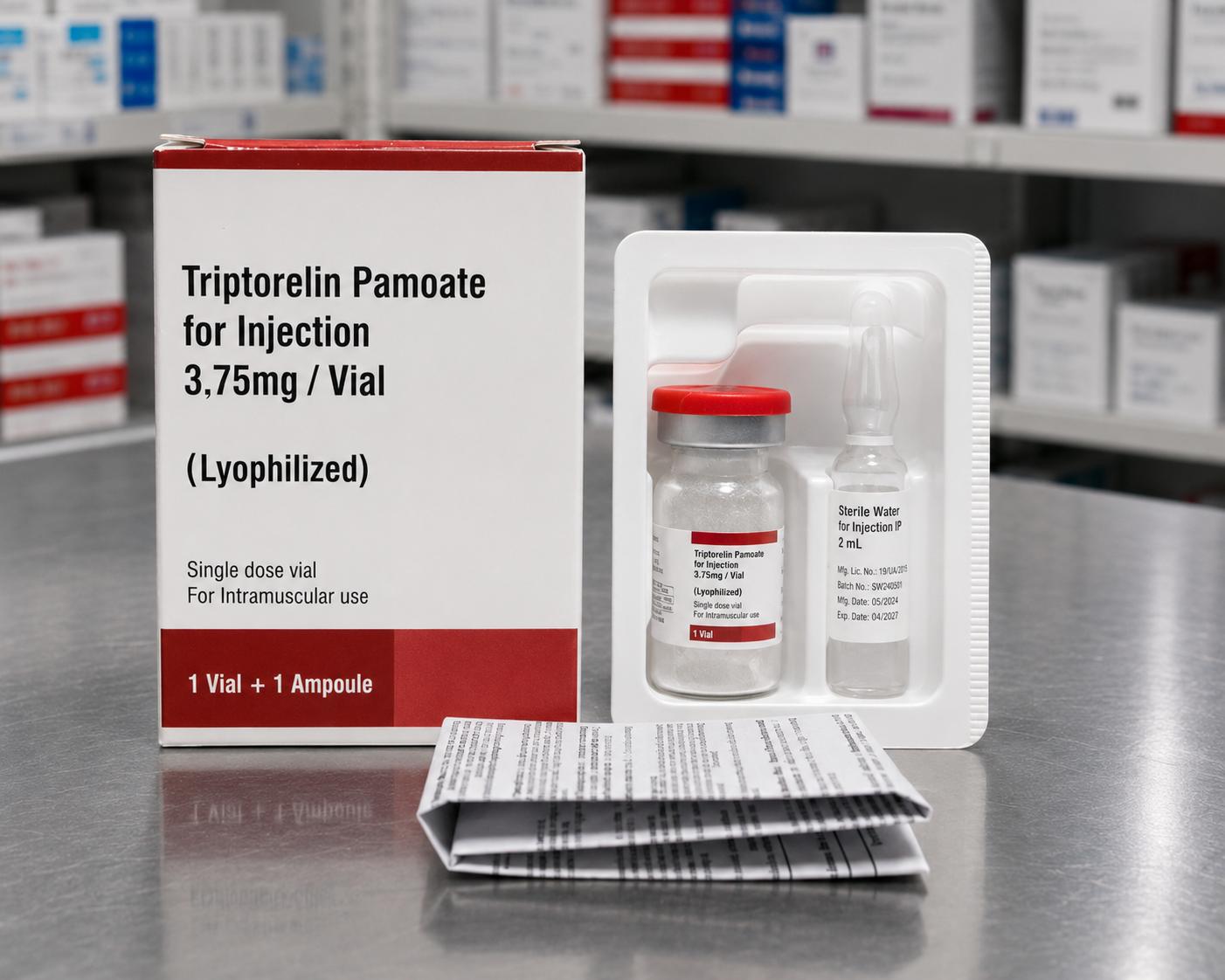 Triptorelin Pamoate 3.75mg