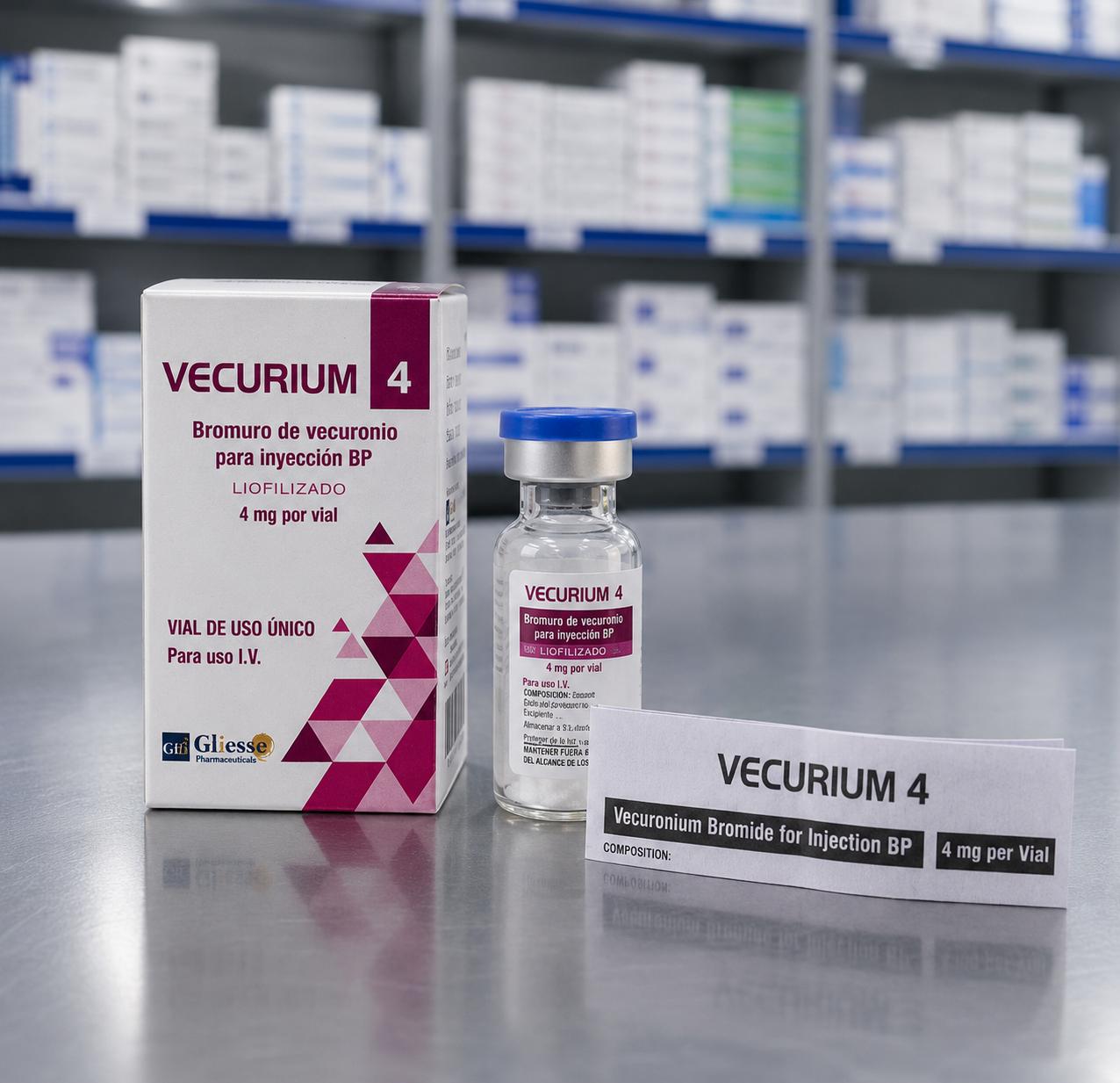 Vecuronium 4mg