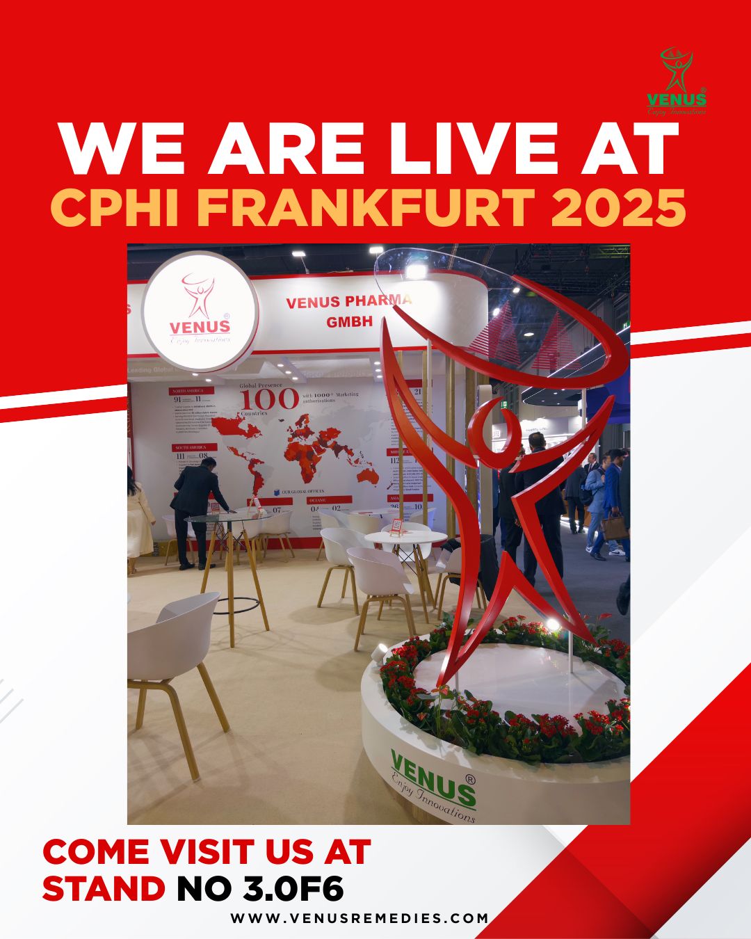 We are LIVE at CPHI Frankfurt 2025!