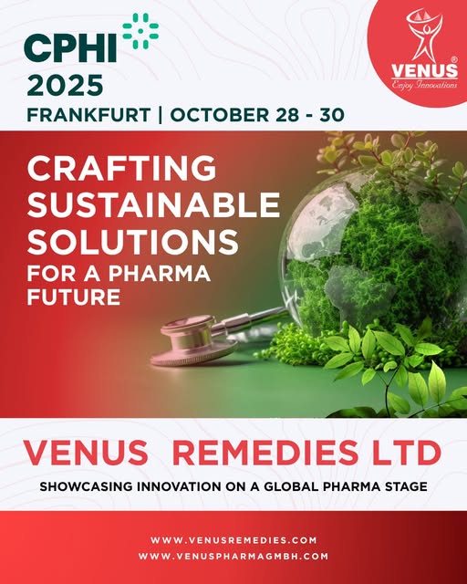 We’re proud to announce our participation at CPHI 2025 in Frankfurt, Messe.