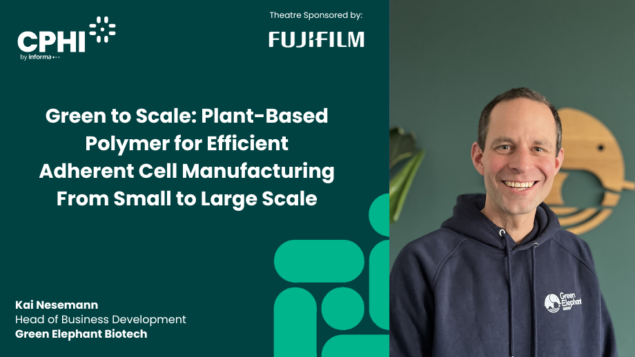 Green to Scale: Plant-Based Polymer for Efficient Adherent Cell Manufacturing From Small to Large Scale