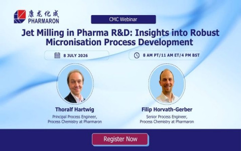 Jet Milling in Pharma R&D: Insights into Robust Micronisation Process Development