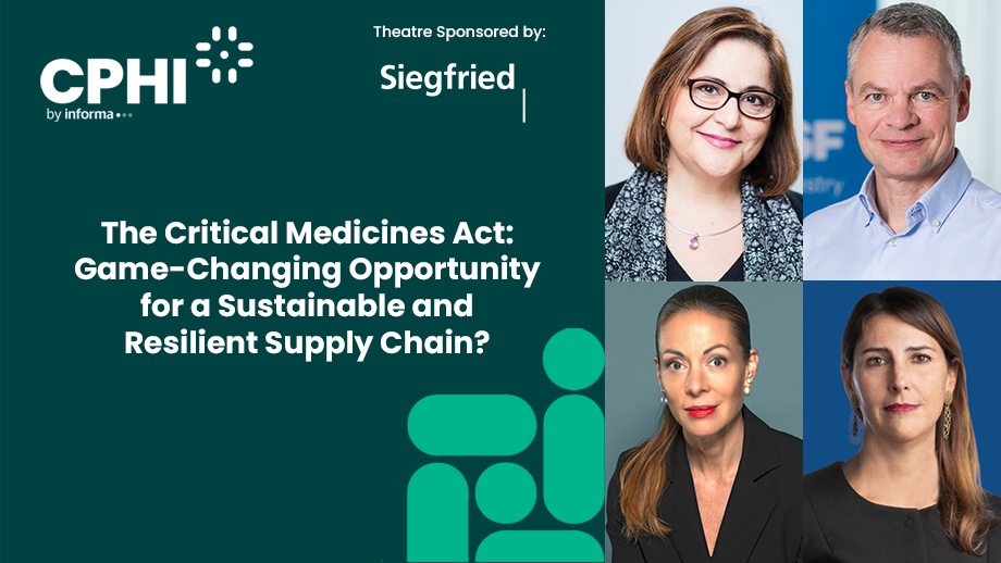 The Critical Medicines Act: Game-Changing Opportunity for a Sustainable and Resilient Supply Chain?