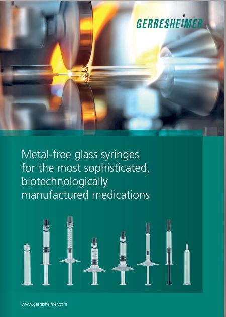 Primary Packaging Glass - Metal-free glass syringes