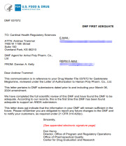 API production lines respectively for Gadoterate Meglumineand Cyclophosphamide passed the FDA on-site inspection.