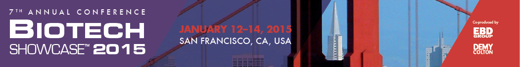 Biotech Showcase 2015 Kicks off in One Week