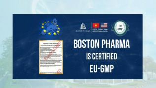 BOSTON PHARMA IS CERTIFIED IN COMPLIANCE WITH GUIDELINES AND PRINCIPLES OF GOOD MANUFACTURING PRACTICES – EUROPEAN UNION (EU GMP)