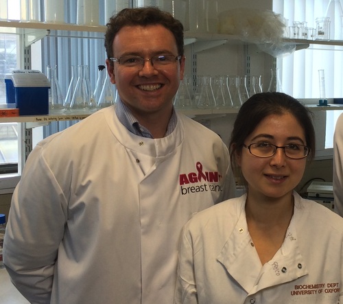 Breast Cancer Charity Funds New Drug Research at Oxford