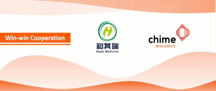 Chime Biologics congratulates hope medicine inc on successful phase iii clinical dosing