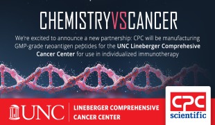 CPC Scientific Inc. and UNC Lineberger Comprehensive Cancer Center Announce Neoantigen Peptide Collaboration to Manufacture Neoantigen Peptides for the PANDA (Personalized and Adaptive) Cancer Vaccine Program.