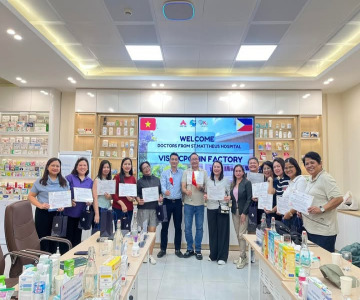 CPC1 Hanoi Pharmaceutical JSC was honored to welcome a delegation of pediatricians and obstetrician-gynecologists