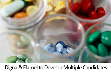 Digna & Flamel to Develop Multiple Candidates