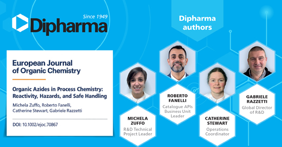 Dipharma Brings Its Industrial Expertise in Azide Chemistry to a Publication in EurJOC