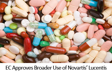 EC Approves Broader Use of Novartis Lucentis