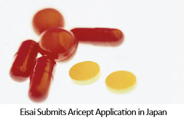Eisai Submits Aricept Application in Japan