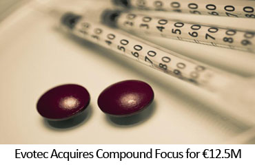 Evotec Acquires Compound Focus for 12.5M