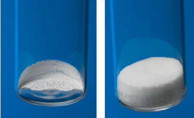 Fast lyophilisation of HPLC fractions