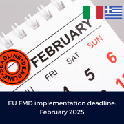 FMD Serialisation Deadline Approaching for Italy and Greece. Are you ready?