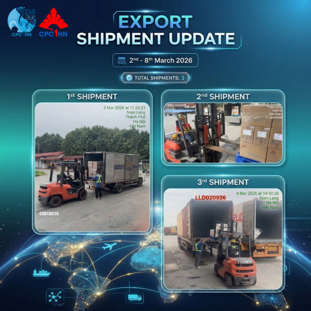 Global Reach in Motion – Export Shipment Update on March